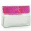 Clear PVC Plastic Groceries Cosmetic Toiletry Packaging Bag