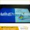 Hook for wall mounting outdoor led light box signs with frameless fabric poster