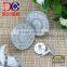 Oeko tex metal engrave logo jeans button for denim clothing