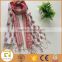 Wholesale 100% Cotton Floral Print fringed shawl scarf