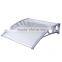 Self-clear honeycomb PC sheet plastic awning for window and door