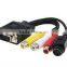 Hot Sell,High Quality Cable Vga Rca Male To Male 15 Pin Cable