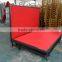 hot sale red movable dance floor folding portable stage and dance floor for event