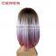 New Arrival Omber Pink Synthetic Hair Wig Bob Wig for Black Women