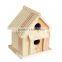 cheap indoor bird houses wooden,pine wooden bird house,pets bird bed