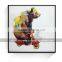 brown bear oil painting room decorative/Modern oil painting for bedroom