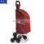 Polyester Foldable Trolley/ Supermarket Folding Shopping Trolley/Folding Shopping Smart Cart/Supermarket Shopping Trolley Bag