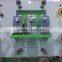 Slitting and rewinding rotary label die cutting machine