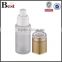alibaba manufacturer various frosted cylinder glass bottle with gold cap                        
                                                                                Supplier's Choice