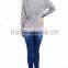 Fashion clothing v neck custom women sweater 2015