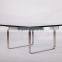 Home furniture office furniture Hans J Wegner glass CH106 coffee table