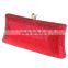Red Stone Evening Bag Elegant Rhinestone Clutches Party Stone Evenign Bag