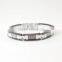 new design wholesale men/women watch wire mesh inlay bracelet,alibaba website fashion jewelry stainless steel ceramic bracelet