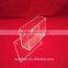 transparent acrylic cube box