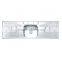 Stainless Steel Single Bowl Kitchen Sink with two side drainer board