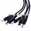 USB Battery Car Universal Car Charger with 5 in 1 Cable and Clip