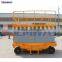 18m hydraulic mobile scissor lift platform China manufacturer