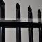 Black, Green, Blue Powder Coating Used Wrought Iron Ornaments Fence For Sale