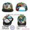 2014 Custom Design Comfortable 5-panel Adjustable Yupoong Snapback Cap