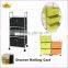 New design 3 drawers canvas folding cart