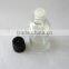 1 oz Clear Glass Dropper Bottle