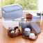 Grind arenaceous effect cosmetic storage box plastic