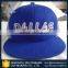 Over 13 years experience unisex custom design embroidery flat brim visor cap