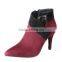 Women Half Boots High Quality Shoes Newest Designs 2016 PM3958