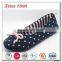 Trendy Navy Blue Ballet Ladies Flat Slippers