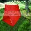 Disposible rainproof shelter for emergency