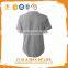Grey Custom Active Short Sleeve Button Blank Men Baseball Jersey