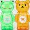 cute PS plastic aminal bank bear bank