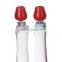 romantic rose vase bottle handle folding umbrella