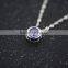 Hot Tibetan Silver Jewelry Alloy and Silver Plated Pendant With cz Stone