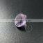7.5MM flower shape fancy faceted cut natural purple amethyst semi precious loose stone gemstone DIY ring earrings 4160008
