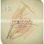 2015 hot sale bamboo toothpick single side point and other side ring carving in bulk