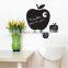 Removable Chalkboard Dot Sticker Clear
