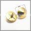 Gold Shoes Zinc Alloy Cusp Rivets studs