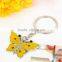 Elegant colorful butterfly keychain/key ring, factory price butterfly key chain for girl/woman gift