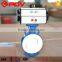 flange fluorine pneumatic butterfly valve actuators