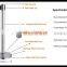 Hot selling Polished Rope Barrier Stand Stanchion