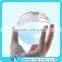 Clear acrylic single 3 inche solid ball