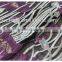 High Quality Fashion Color Floral Embroidery African Net Lace Fabric Wholesale