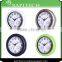 10 Inch built in Thermometer And Hygrometer Garden Plastic Clock