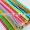 EXW price $0.312 colorful chenille stem for diy craft and Christmas decorations
