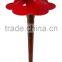 Flower Hose Roller Guide With Metal Spike for Garden Watering