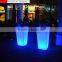 Factory Direct Sale RGB Color Changing Remote Control Flower Pot