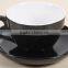 300ml glazed coffee mug set 300ml glazed porcelain tea mug with saucer