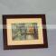 high quality red custom wooden photo picture frame wholesale