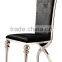 B304-1 stainless steel fabric dining room chair